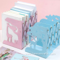 Creative folding book stand for students desktop storage